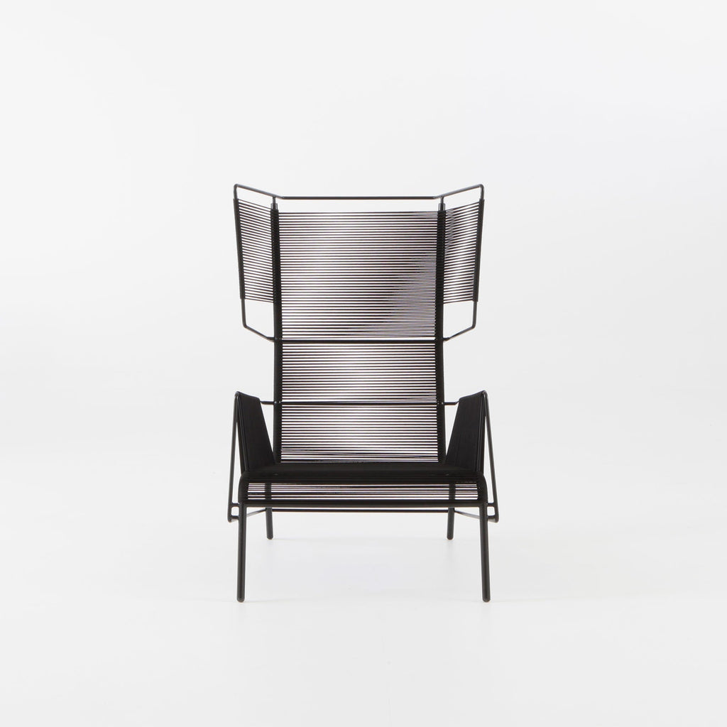 Fifty Outdoor Armchair, Black