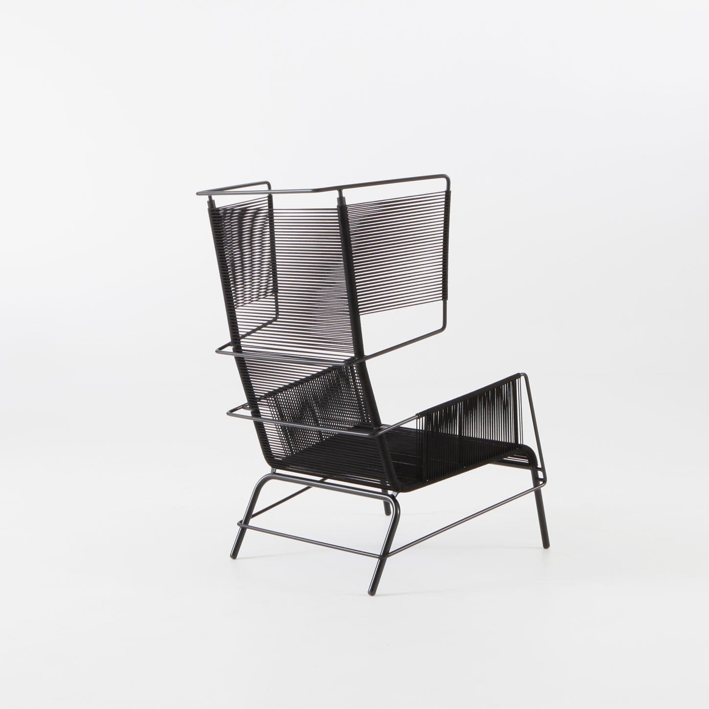 Fifty Outdoor Armchair, Black