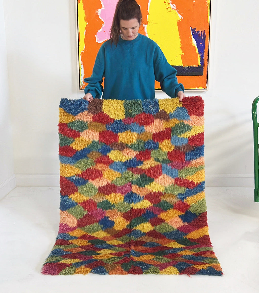 Vintage Gabbeh Rug No. 4