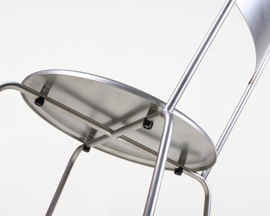 Petit Rond Chair | Stainless Steel