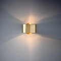 Kerstin Modern Wall Lamp - Sleek Black & Gold Finish