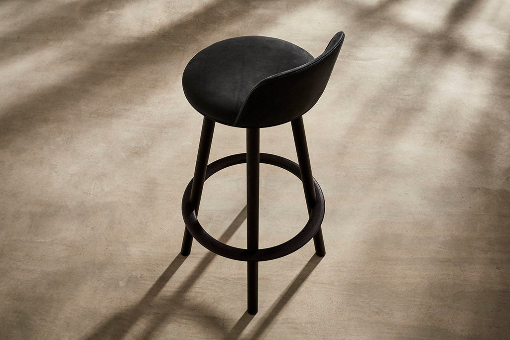 OVO Bar Chair | Ebonized Oak
