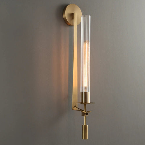 Dagny Modern Wall Sconce in Gold